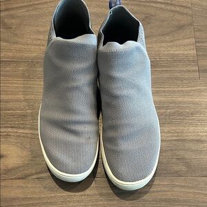 Women's Slip-On Knit Casual Shoes - Light Gray